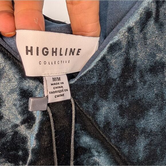 Highline collection Velvet dress - Picture 3 of 7